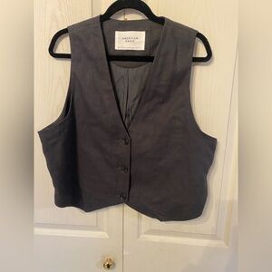 American Eagle Charcoal Vest